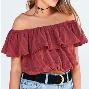Urban Outfitters Off Shoulder Top
